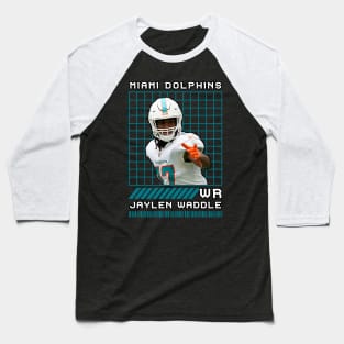 JAYLEN WADDLE - WR - MIAMI DOLPHINS Baseball T-Shirt